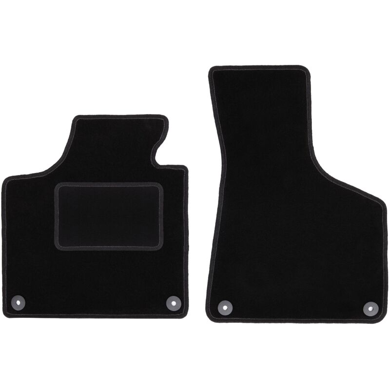 Tapis avant noirs pour Audi A3 8P berline, sportback, cabriolet (2003-2011)