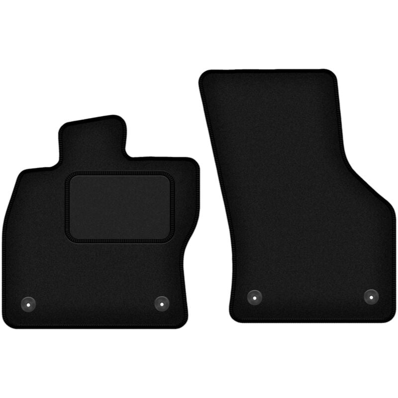 Tapis avant noirs pour Audi A3 8V 3 portes, berline, limousine, sportback (2012-)