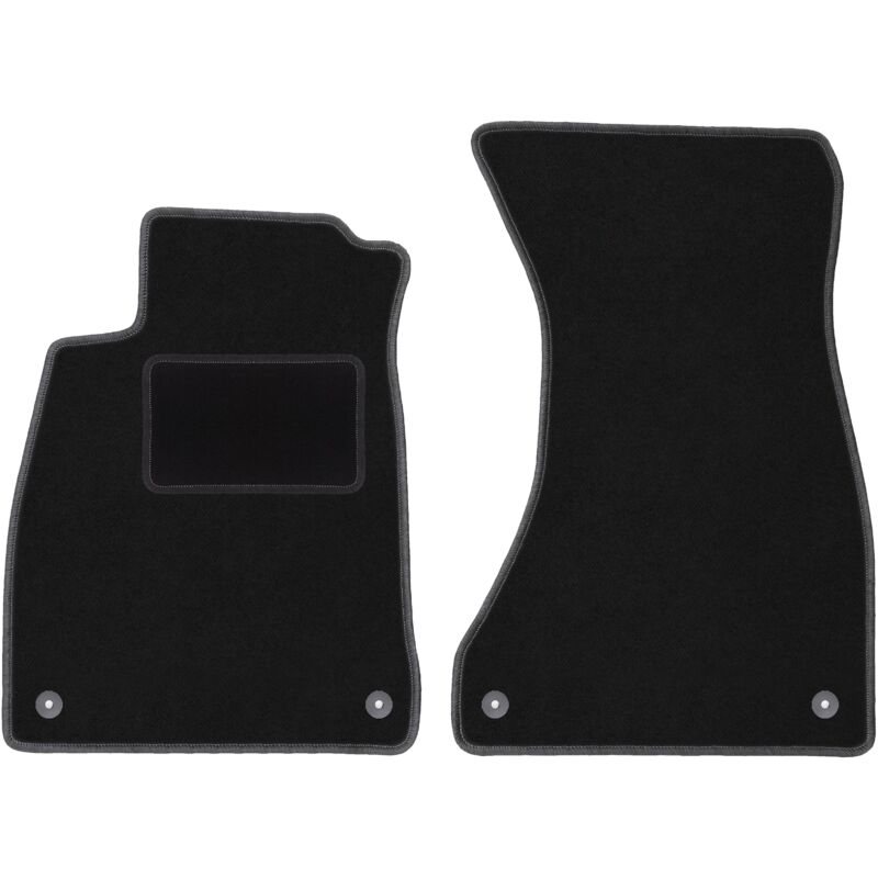 Tapis avant noirs pour Audi A5 5FA sportback (2017-)