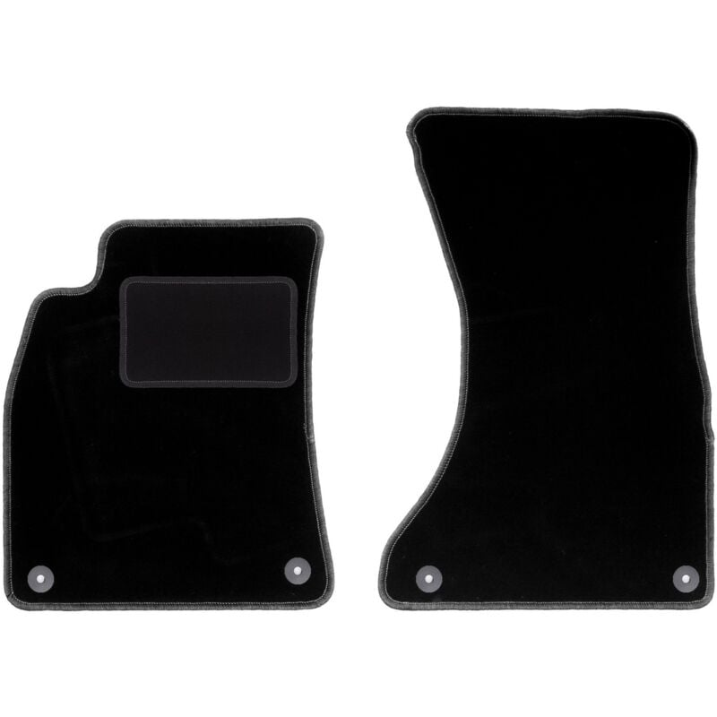 Tapis avant noirs pour Audi A5 8T coupé (2008-2018)
