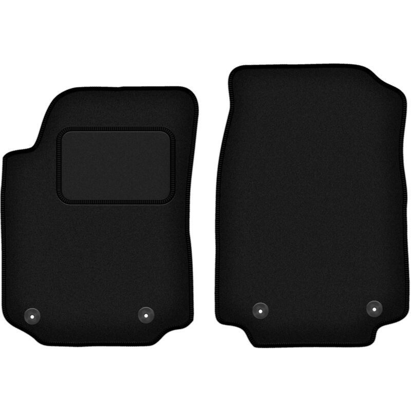 Tapis avant noirs pour : Audi A6 C4 berline, break, avant (1994-1997)