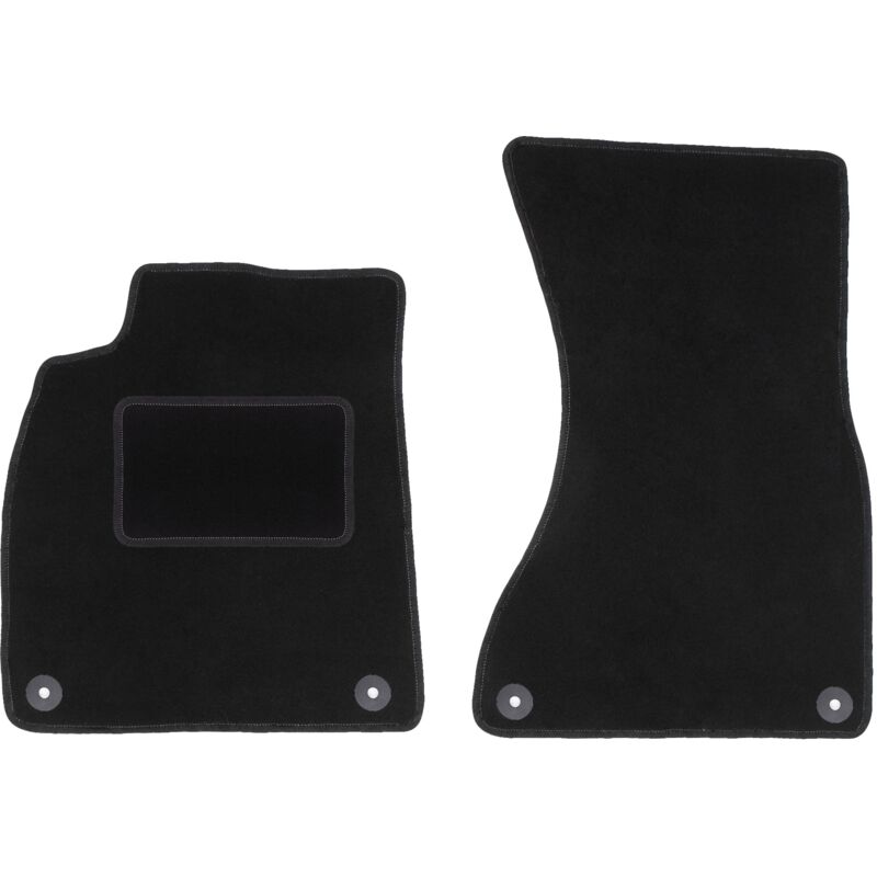 Tapis avant noirs pour Audi A7 coupé, sportback (2011-)