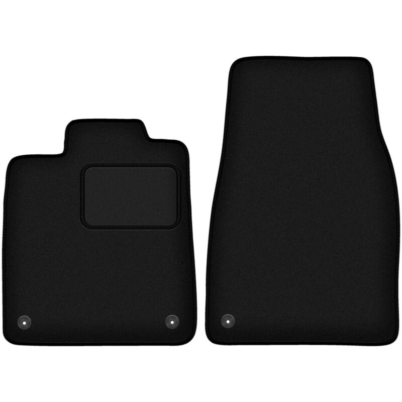 Tapis avant noirs pour Audi e-Tron GT berline (2020-)