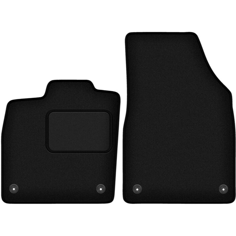 Tapis avant noirs pour Audi Q4 e-TRON (2021-2022)