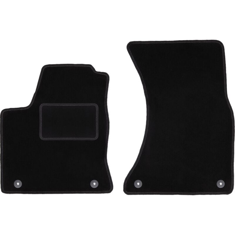 Tapis avant noirs pour Audi Q5 I SUV (2008-2017)