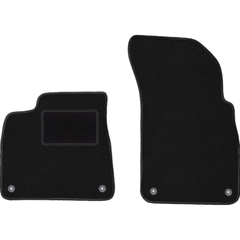 Tapis avant noirs pour Audi Q7 II SUV (2016-)