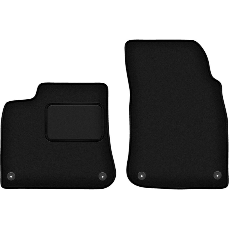 Tapis avant noirs pour Audi Q8 SUV (2020-)