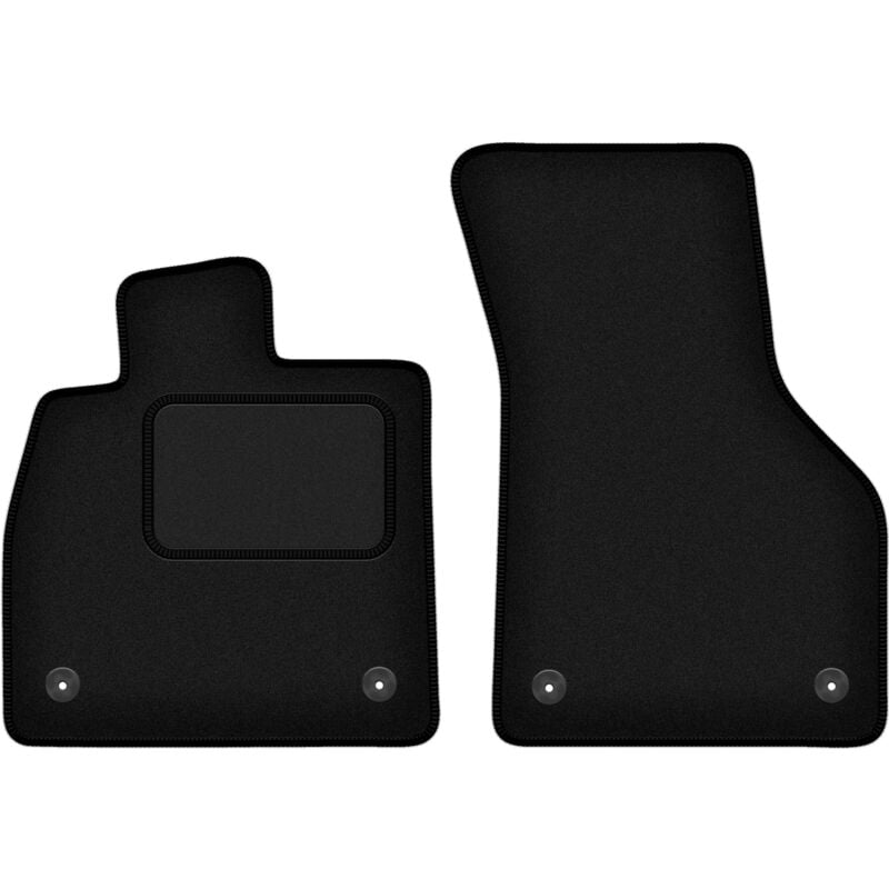 Tapis avant noirs pour Audi TT III coupé (2015-)