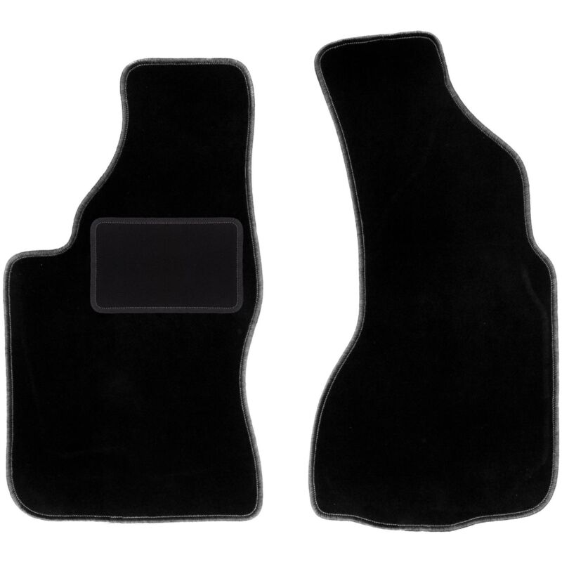 Tapis avant noirs pour Audi V8 berline (1988-1993)