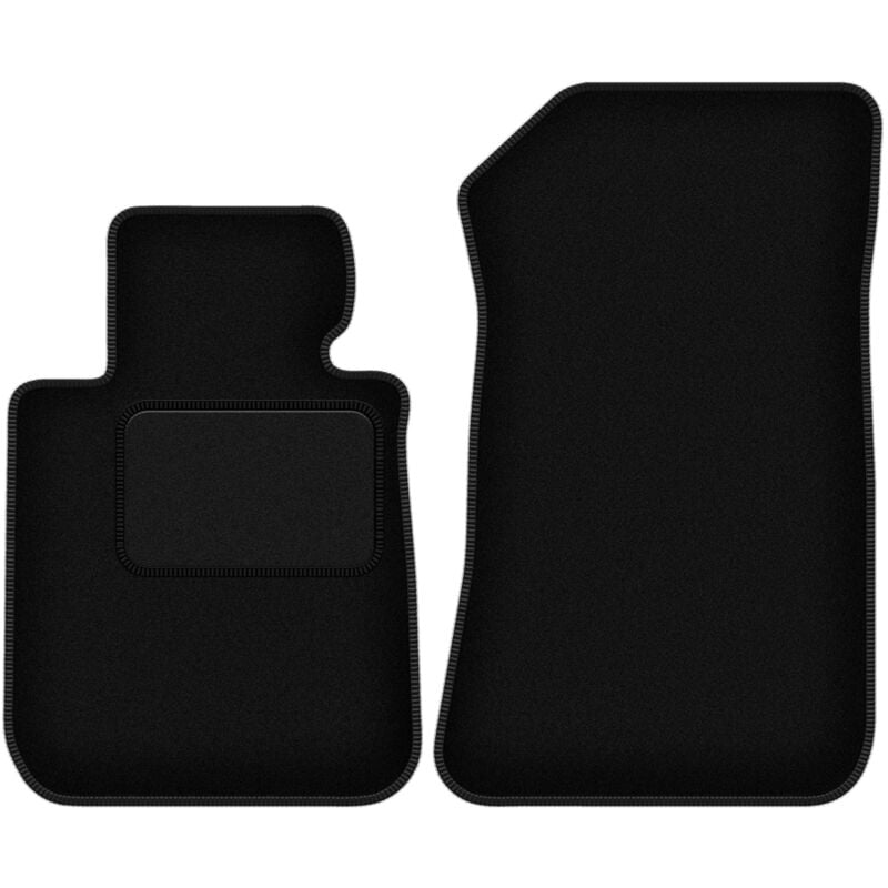 Tapis avant noirs pour : BMW 1 E88 cabriolet (2004-2011)