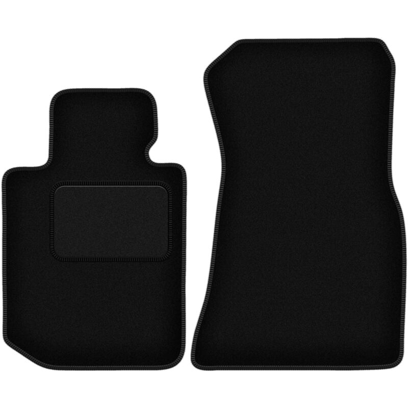 Tapis avant noirs pour BMW 2 G42 Coupé (2021-2022)