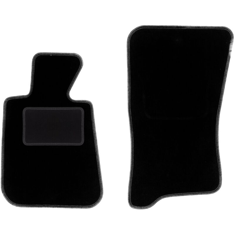 Tapis avant noirs pour : BMW 3 E30 cabriolet (1986-1993)