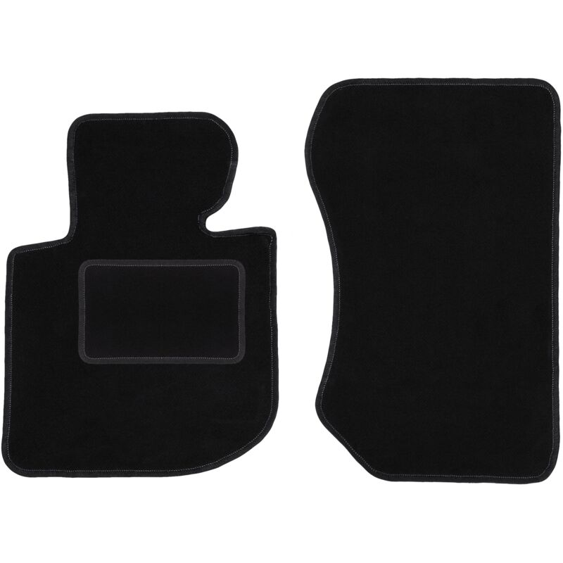 Tapis avant noirs pour : BMW 3 E36 compacte, coupé, berline, break, touring (1991-2000)
