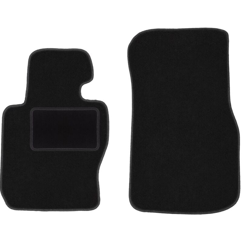 Tapis avant noirs pour : BMW 3 F34 Gran Tourismo (2013-2020)