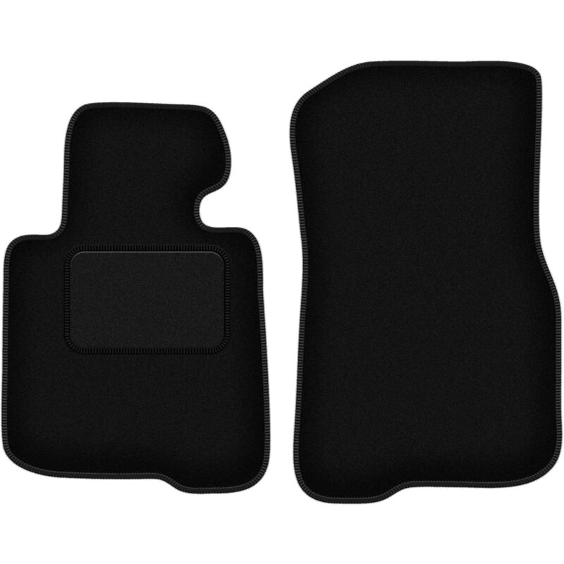 Tapis avant noirs pour BMW 4 F36 Gran Coupé (2014-)