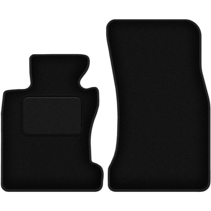 Tapis avant noirs pour BMW 5 E60 xDrive (2003-2010)