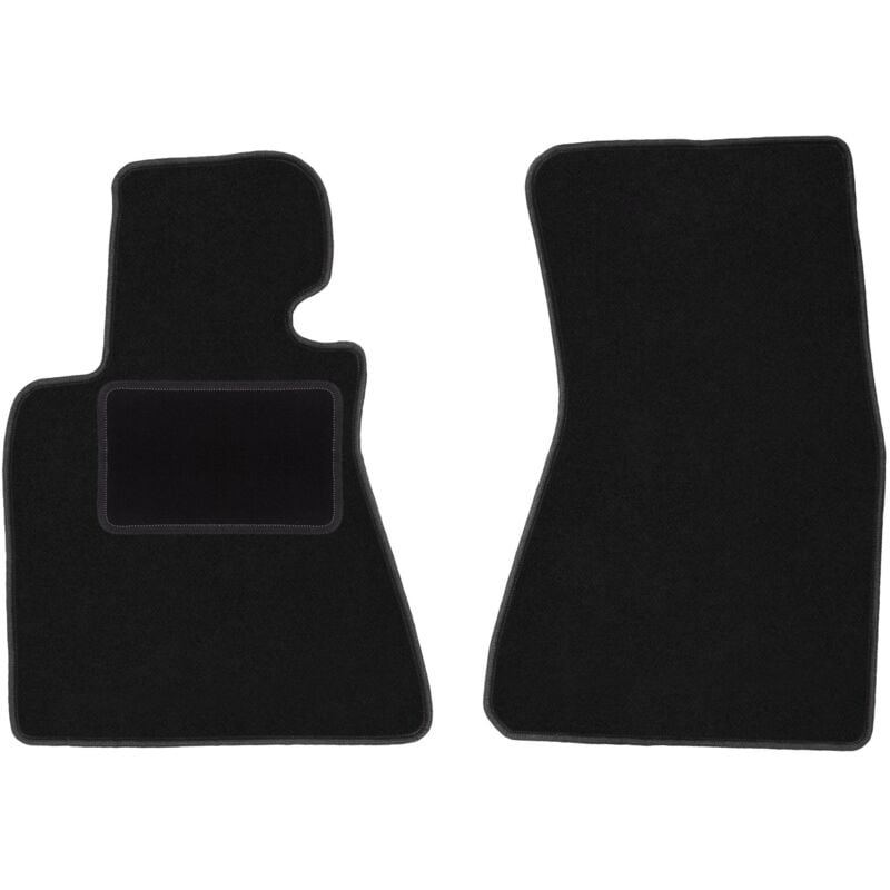 Tapis avant noirs pour : BMW 7 E66 berline longue (2001-2008)