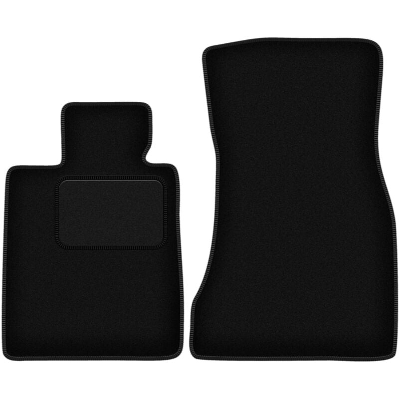 Tapis avant noirs pour : BMW 7 G11 FL berline courte (2019-)