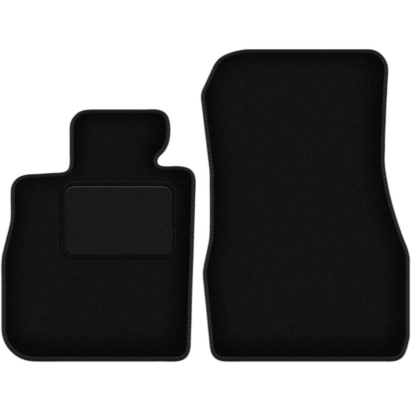 Tapis avant noirs pour BMW 8 G16 Gran Coupé (2019-2022)