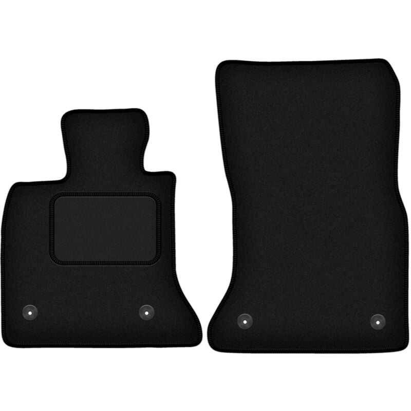 Tapis avant noirs pour BMW GT F07 FL GT (2013-2018)