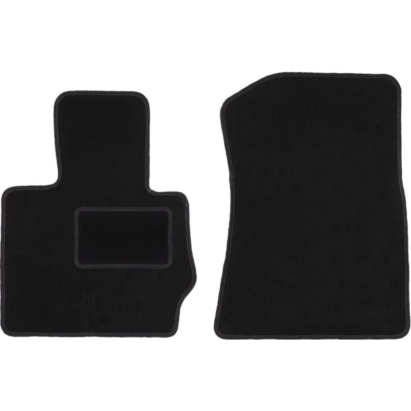 Tapis avant noirs pour : BMW X3 F25 SUV (2010-2017)