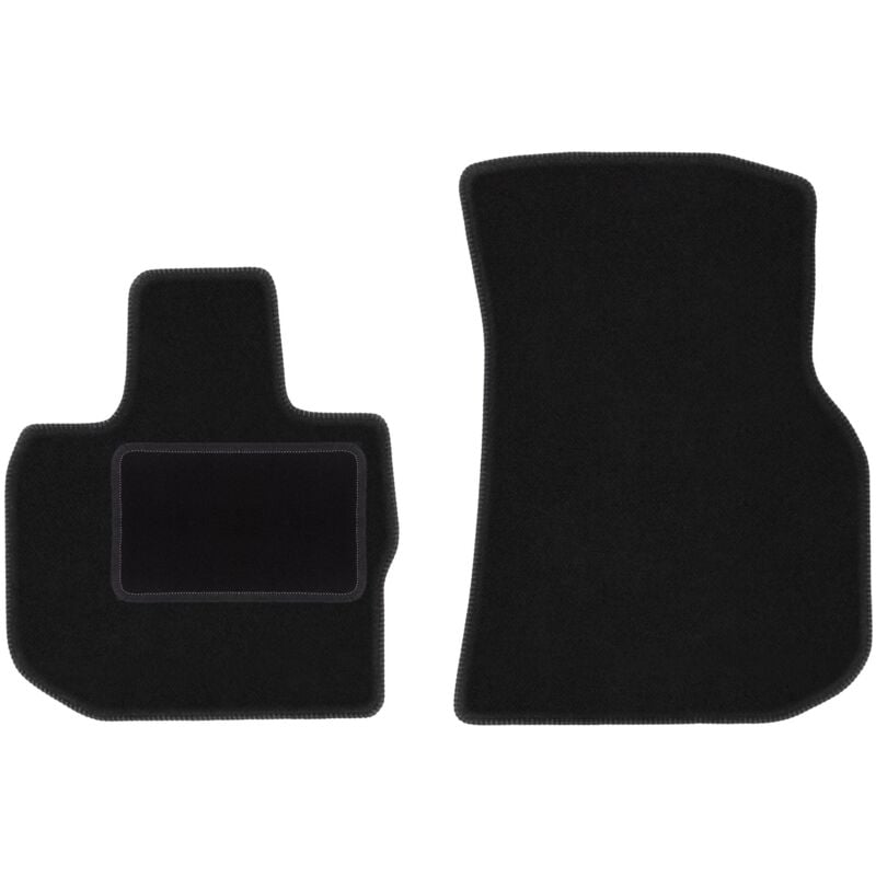 Tapis avant noirs pour : BMW X3 G01 SUV (2017-)