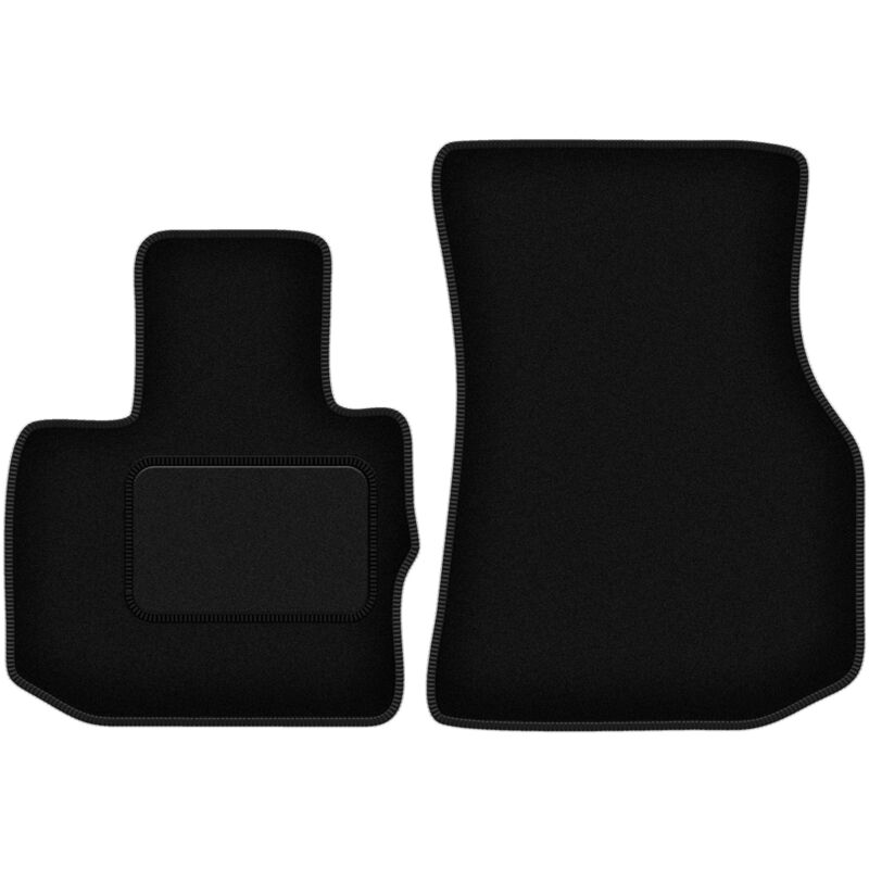Tapis avant noirs pour : BMW X4 G02 SUV (2018-)