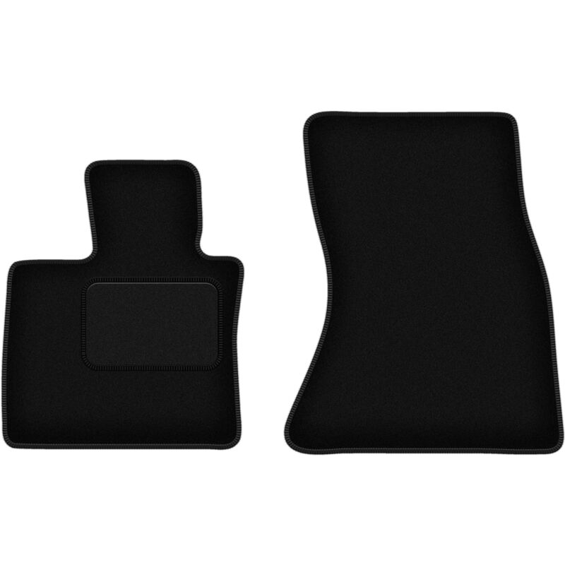 Tapis avant noirs pour BMW X5 F15 7 places (2013-)
