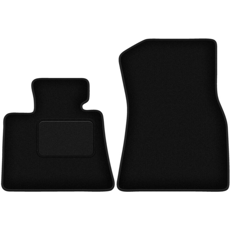 Tapis avant noirs pour BMW X7 G07 7 places (2019-2022)