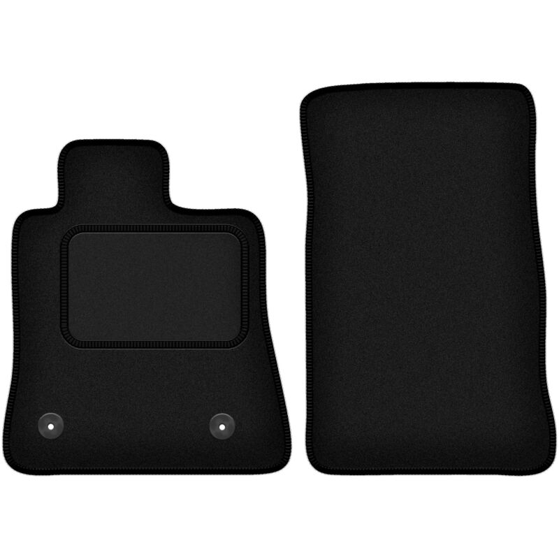 Tapis avant noirs pour : Chevrolet Camaro VI coupé (2015-2020)