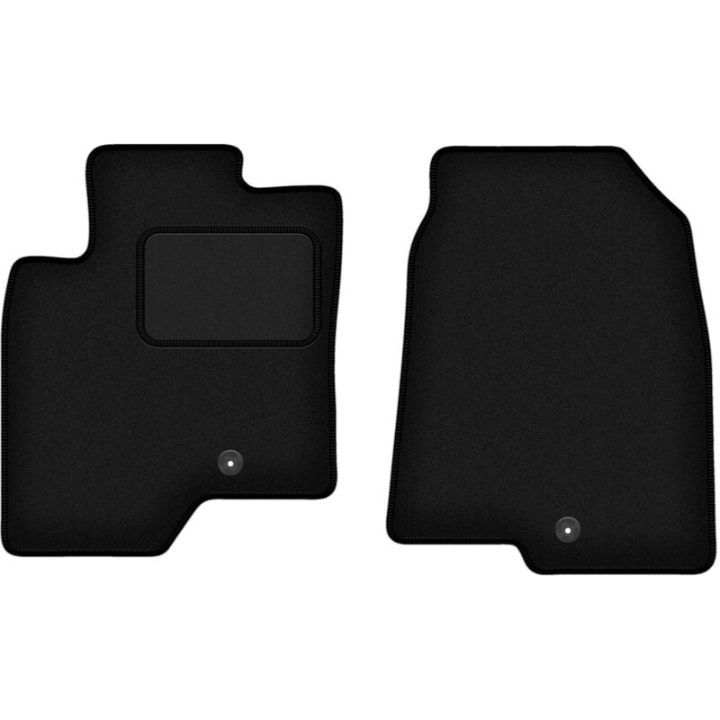 Tapis avant noirs pour Chevrolet Captiva 7 places (2006-2017)