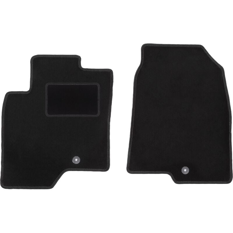 Tapis avant noirs pour : Chevrolet Captiva SUV (2006-2017)