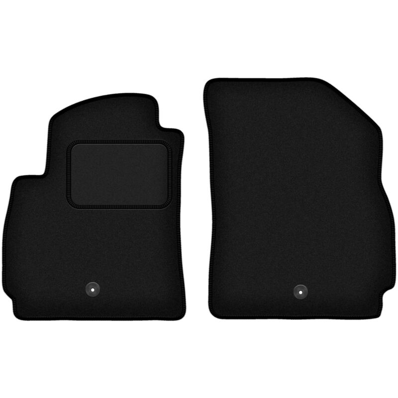 Tapis avant noirs pour Chevrolet Orlando I 7 places (2011-2015)