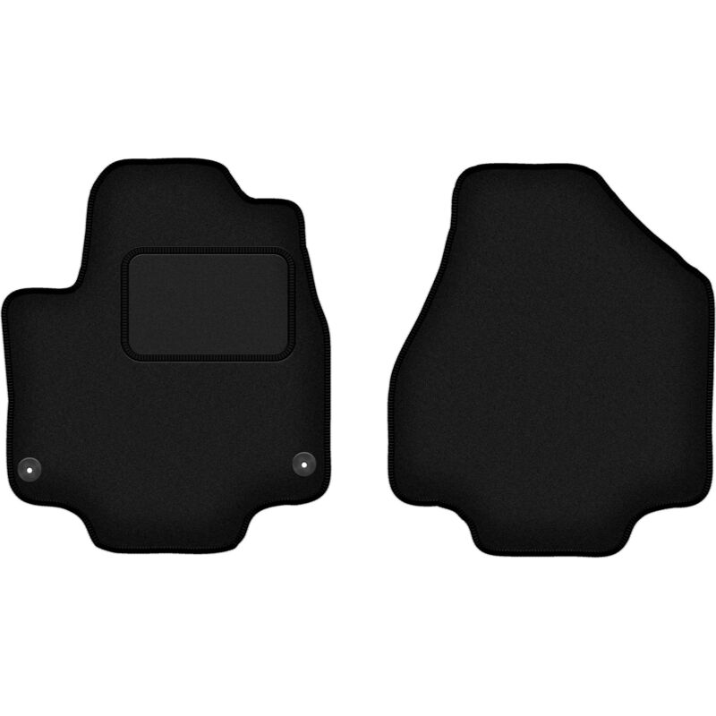 Tapis avant noirs pour Chrysler Pacifica II 7 places (2017-)