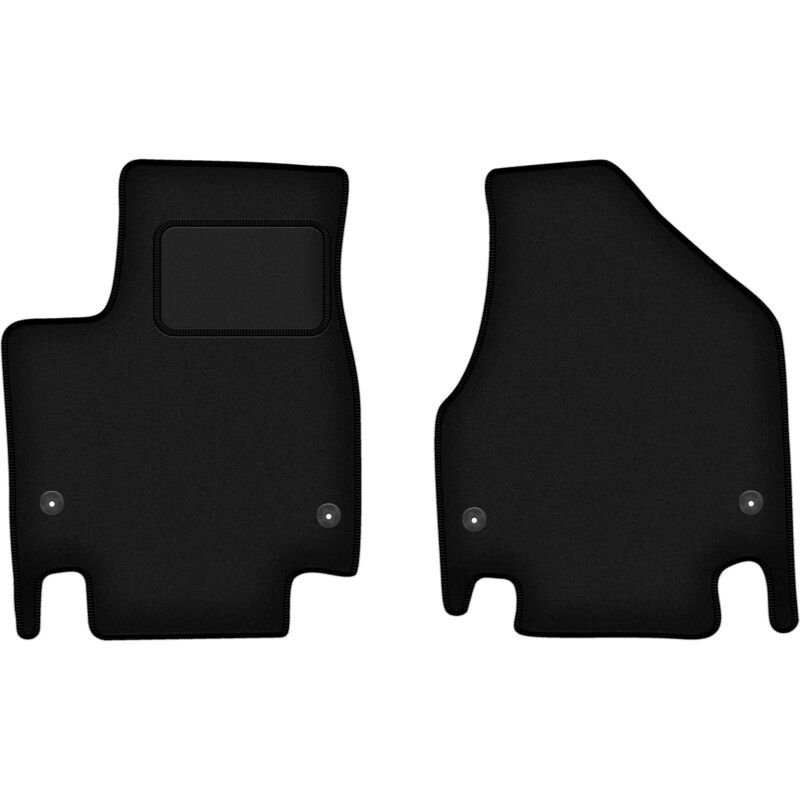 Tapis avant noirs pour : Chrysler Pacifica RU minivan (2016-)