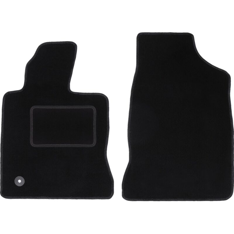 Tapis avant noirs pour : Chrysler PT Cruiser cabriolet, hayon (2000-2010)