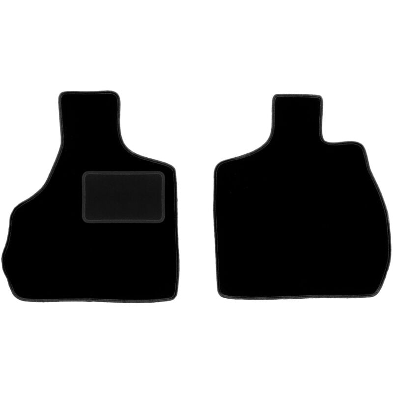 Tapis avant noirs pour Chrysler Voyager IV 7 places (2000-2008)