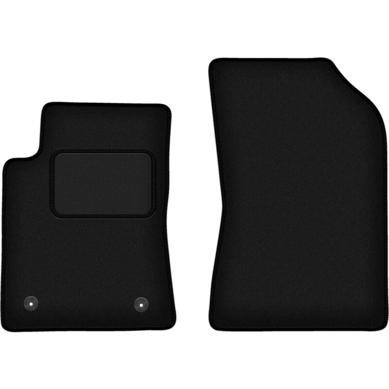 Tapis avant noirs pour Citroën C3 III à hayon (2017-)
