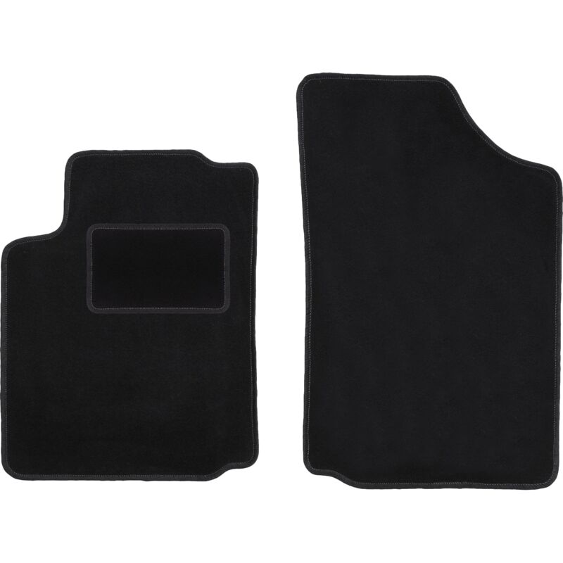 Tapis avant noirs pour Citroën C3 Pluriel cabriolet (2003-2010)