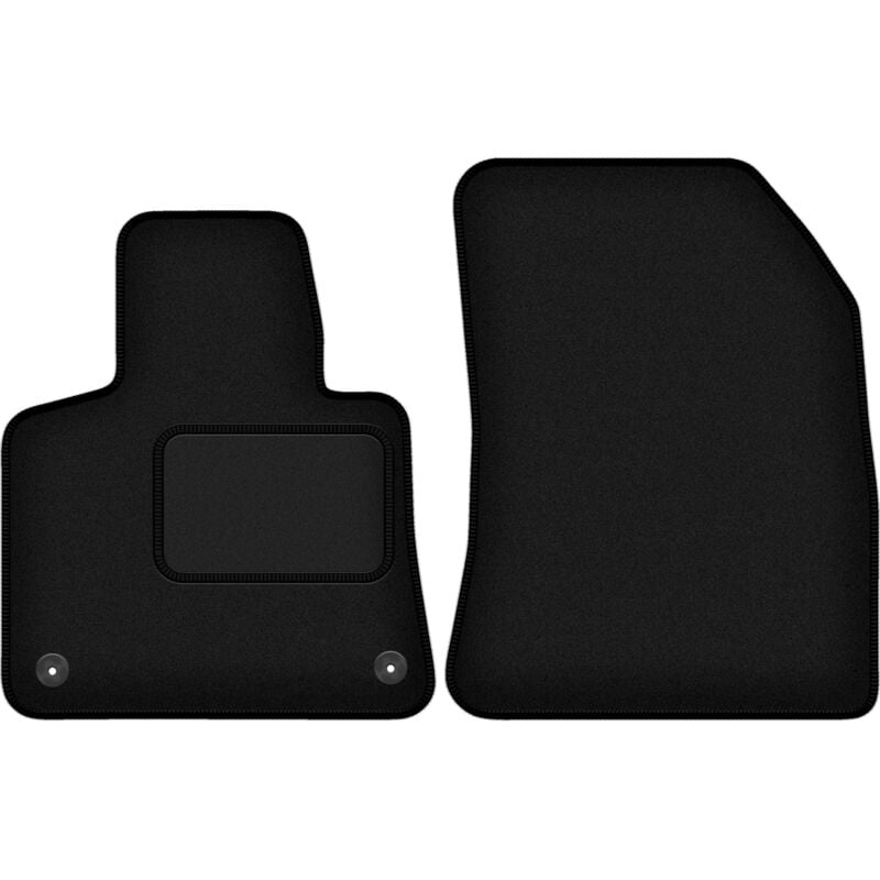 Tapis avant noirs pour Citroën C4 Grand Spacetourer 7 places (2013-2021)