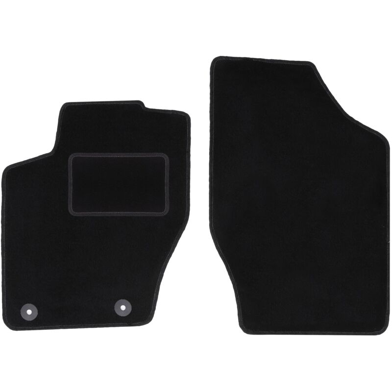 Tapis avant noirs pour Citroën C4 II berline, break (2010-2018)
