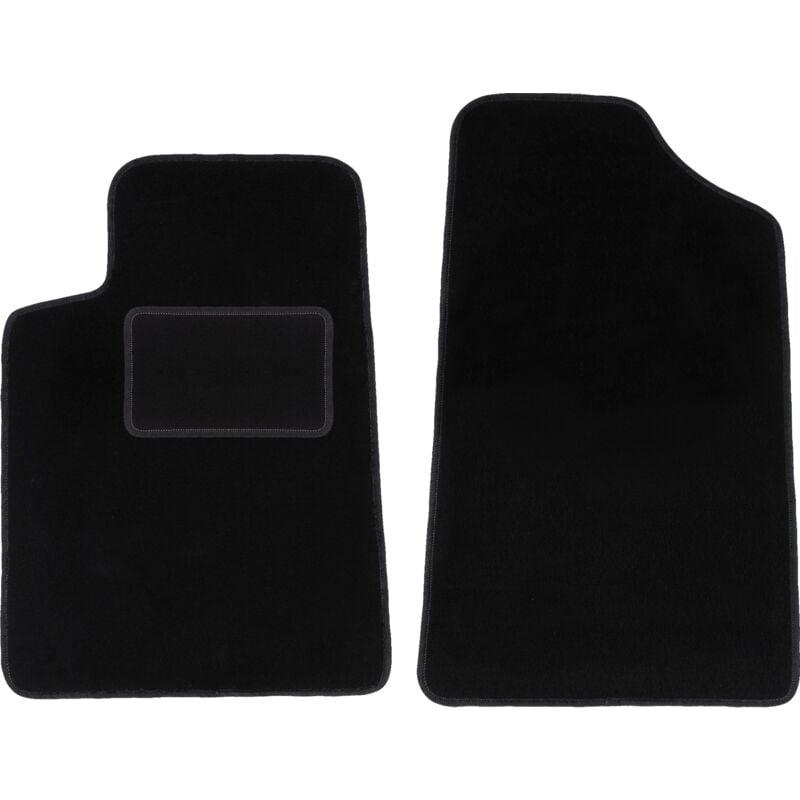 Tapis avant noirs pour Citroën C6 berline (2005-2012)