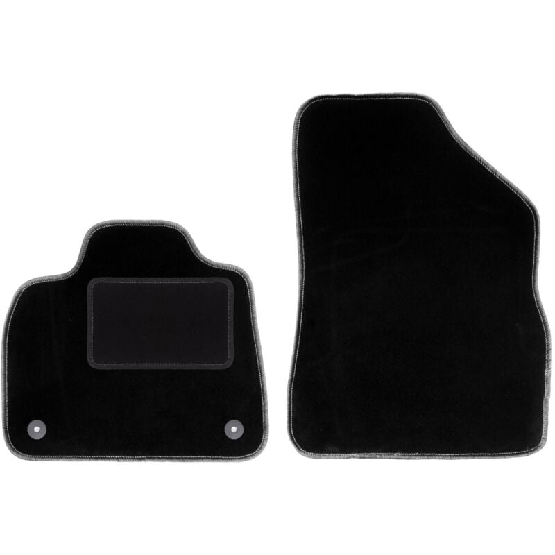 Tapis avant noirs pour Citroën DS5 berline (2011-2018)