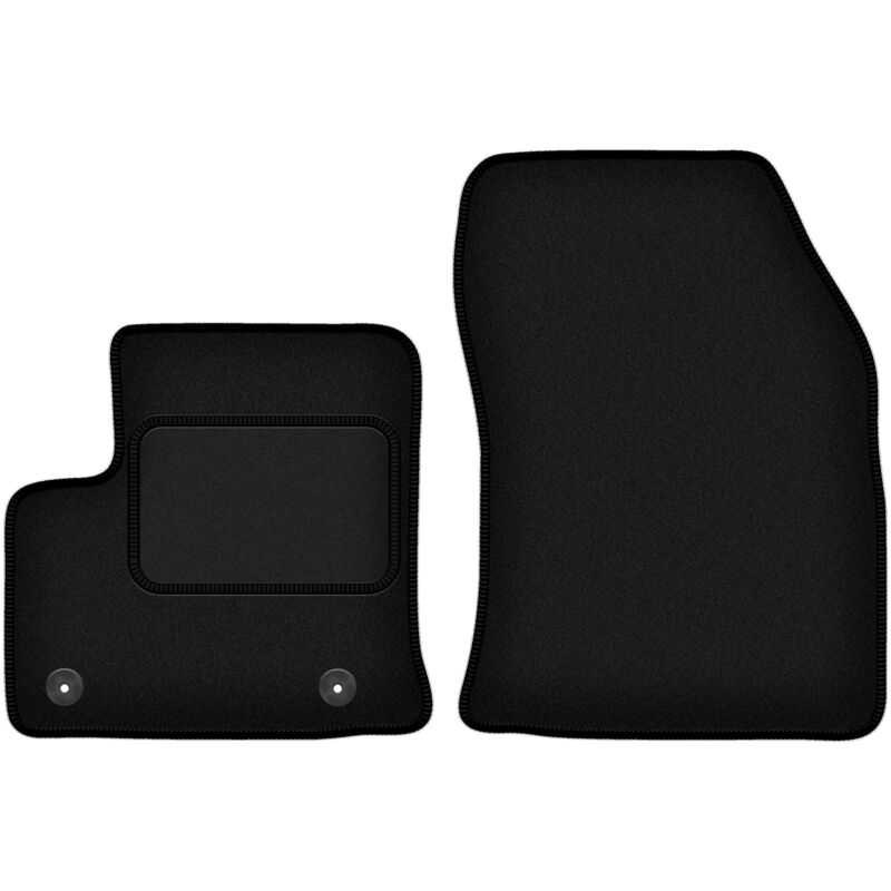 Tapis avant noirs pour Citroën e-C4 à hayon (2021-)