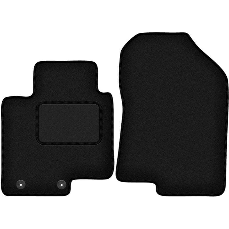 Tapis avant noirs pour crossover Hyundai Bayon (2021-)
