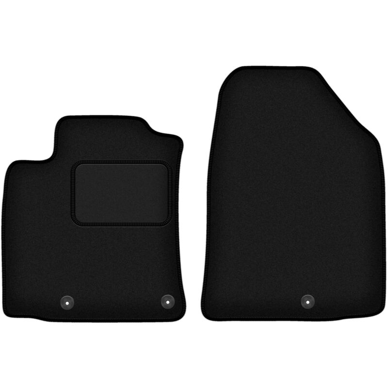 Tapis avant noirs pour crossover Hyundai Ioniq Electric (2016-)