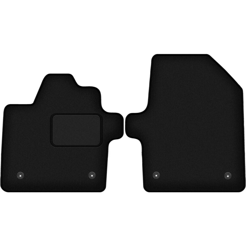 Tapis avant noirs pour crossover Kia EV6 (2021-)