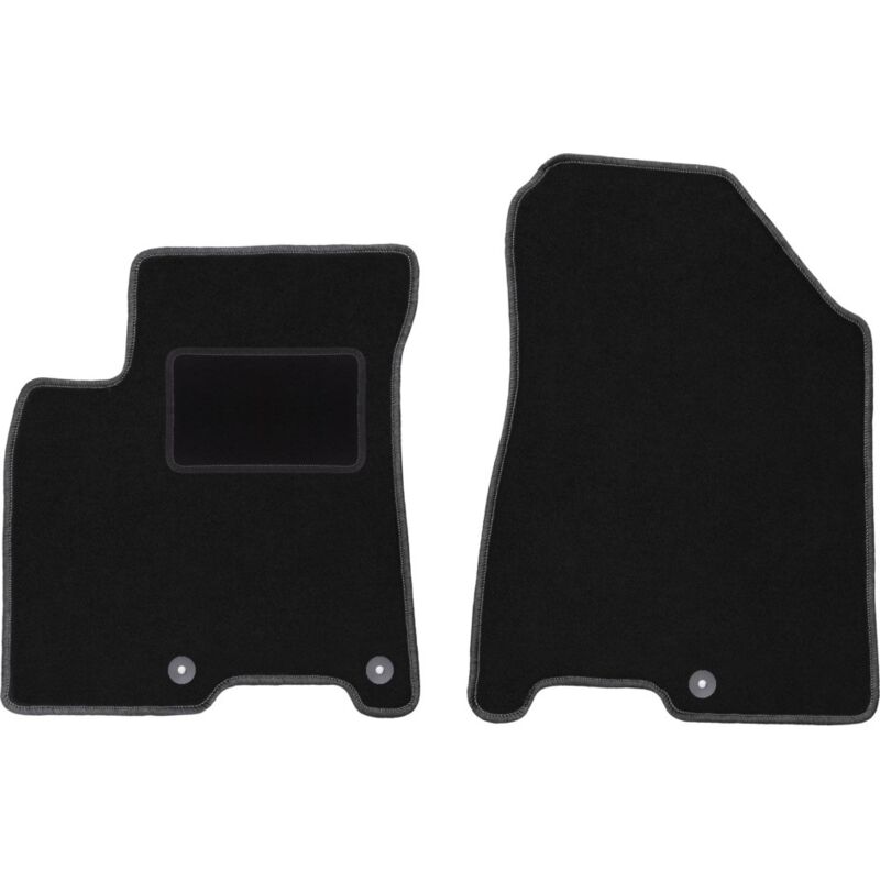 Tapis avant noirs pour crossover Kia Niro (2016-)