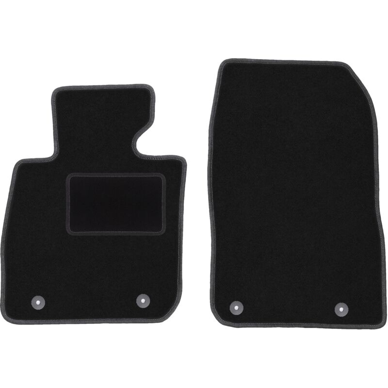 Tapis avant noirs pour : crossover Mazda CX-3 (2015-)