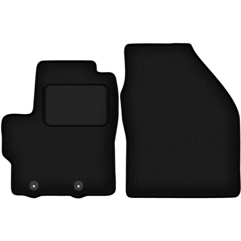 Tapis avant noirs pour crossover Toyota Yaris Cross (2020-)